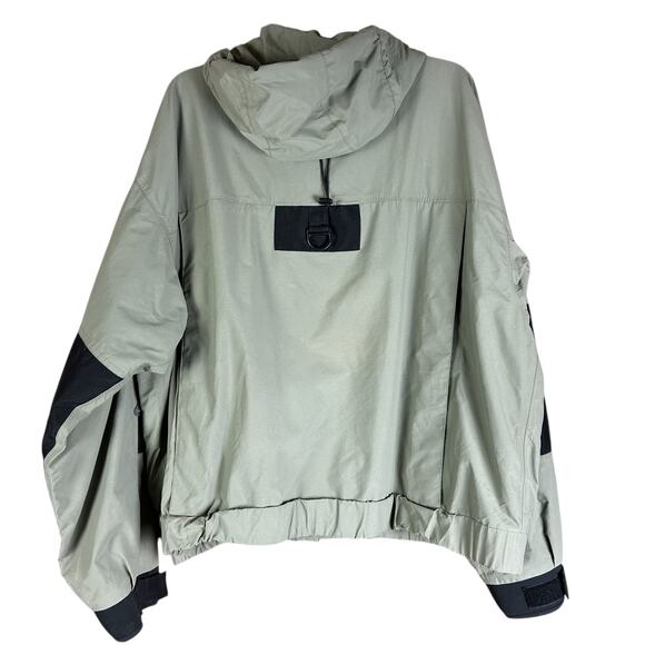 Redington Red Storm Jacket Men Size XL Green Waterproof Outdoor Hooded Rain Coat - Picture 3 of 13